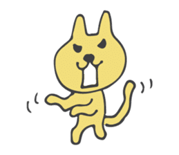 Cute Cat Talking sticker #3474854