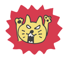Cute Cat Talking sticker #3474861