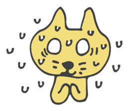 Cute Cat Talking sticker #3474866