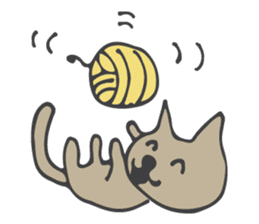 Cute Cat Talking sticker #3474867