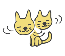 Cute Cat Talking sticker #3474869