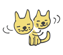 Cute Cat Talking sticker #3474869