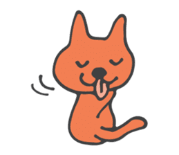 Cute Cat Talking sticker #3474870