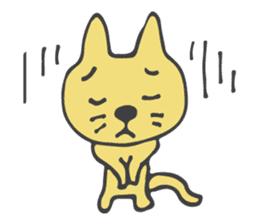 Cute Cat Talking sticker #3474872