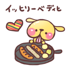 Peach Bear2 "Love" sticker #3474944