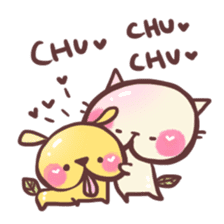 Peach Bear2 "Love" sticker #3474953