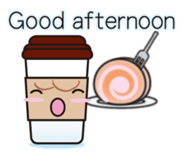 Sweets and coffee sticker #3475001