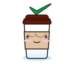 Sweets and coffee sticker #3475014