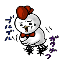 Time of chicken2 sticker #3475380