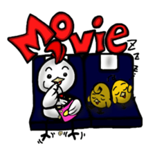 Time of chicken2 sticker #3475382