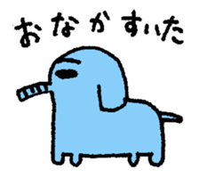 happy animal family sticker #3475902