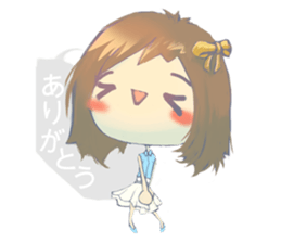 Nihongo girl sticker #3475995