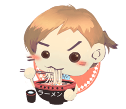 Nihongo girl sticker #3476017