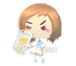 Nihongo girl sticker #3476018