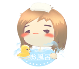 Nihongo girl sticker #3476028