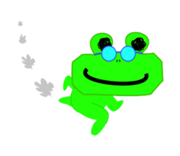 Frog and Piggy Robot sticker #3476054