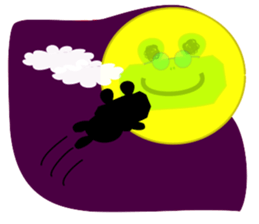 Frog and Piggy Robot sticker #3476059