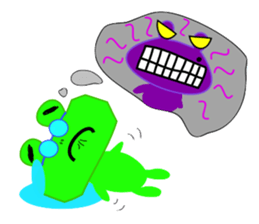 Frog and Piggy Robot sticker #3476064