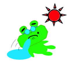 Frog and Piggy Robot sticker #3476067