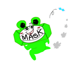 Frog and Piggy Robot sticker #3476069