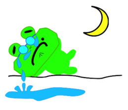 Frog and Piggy Robot sticker #3476072