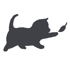 Cat silhouette Message Board