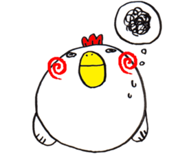 Cute Chicken Sticker 2. sticker #3477044