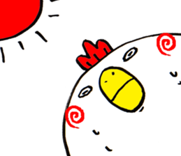 Cute Chicken Sticker 2. sticker #3477071