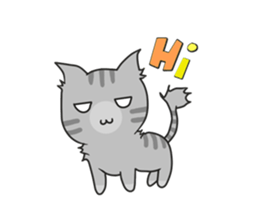 Mill Mill & Sukjai The naughty cat & dog sticker #3477314