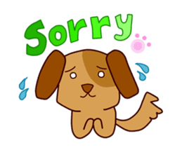 Mill Mill & Sukjai The naughty cat & dog sticker #3477316