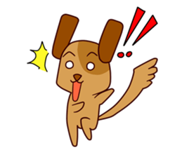 Mill Mill & Sukjai The naughty cat & dog sticker #3477318