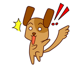 Mill Mill & Sukjai The naughty cat & dog sticker #3477318