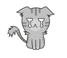 Mill Mill & Sukjai The naughty cat & dog sticker #3477321