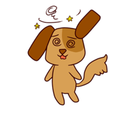 Mill Mill & Sukjai The naughty cat & dog sticker #3477327