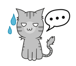 Mill Mill & Sukjai The naughty cat & dog sticker #3477337