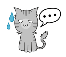 Mill Mill & Sukjai The naughty cat & dog sticker #3477337