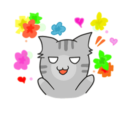 Mill Mill & Sukjai The naughty cat & dog sticker #3477339