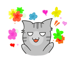 Mill Mill & Sukjai The naughty cat & dog sticker #3477339