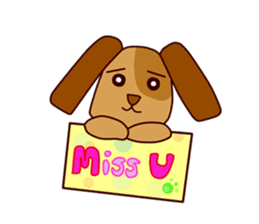 Mill Mill & Sukjai The naughty cat & dog sticker #3477340