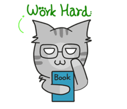 Mill Mill & Sukjai The naughty cat & dog sticker #3477344