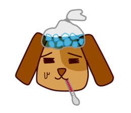 Mill Mill & Sukjai The naughty cat & dog sticker #3477346