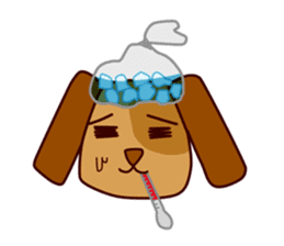 Mill Mill & Sukjai The naughty cat & dog sticker #3477346