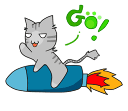 Mill Mill & Sukjai The naughty cat & dog sticker #3477348