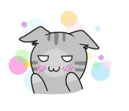 Mill Mill & Sukjai The naughty cat & dog sticker #3477349