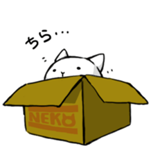 White Cat (Daily) sticker #3477510