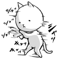 White Cat (Daily) sticker #3477513