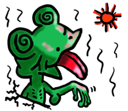 Sticker of the Curl. sticker #3477943