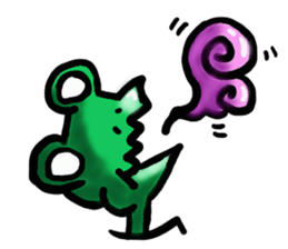 Sticker of the Curl. sticker #3477952