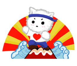 Fuwa Fuwa : Fluffy cat sticker #3478195