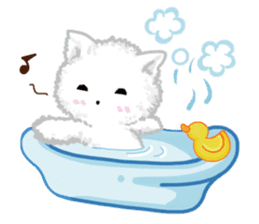 Fuwa Fuwa : Fluffy cat sticker #3478198